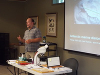 ??David Harwood presenting Southern Ocean biostratigraphy session